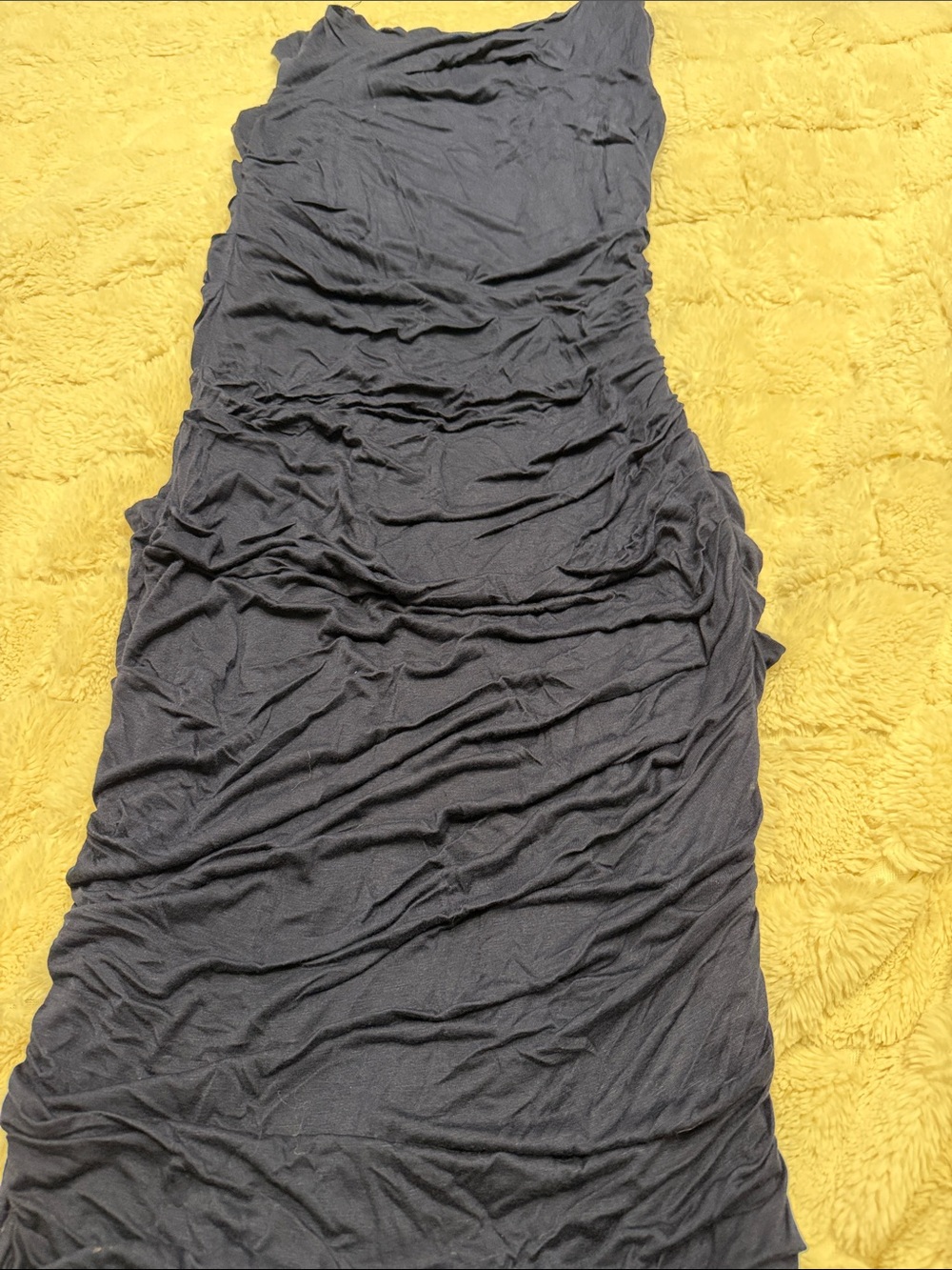 Bailey 44 Navy Ruched Maxi Dress